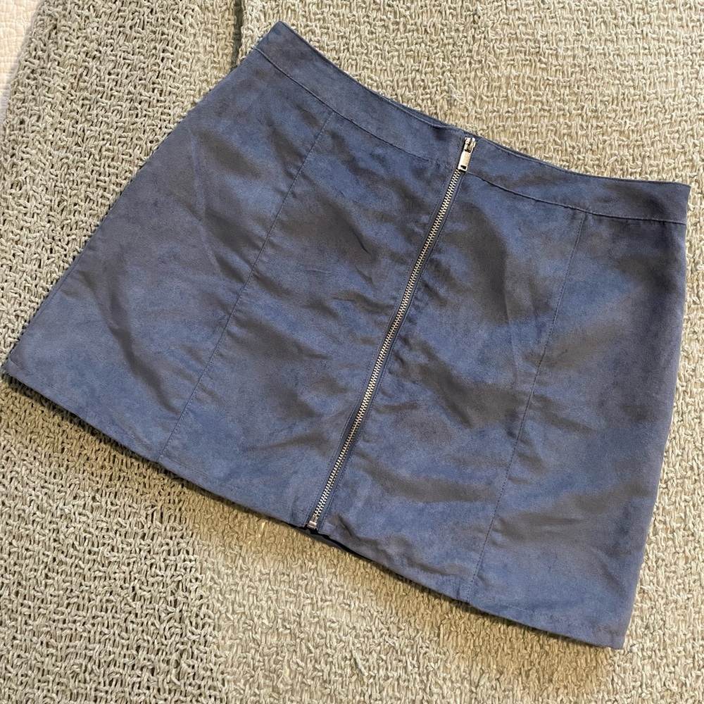 Blue skirt